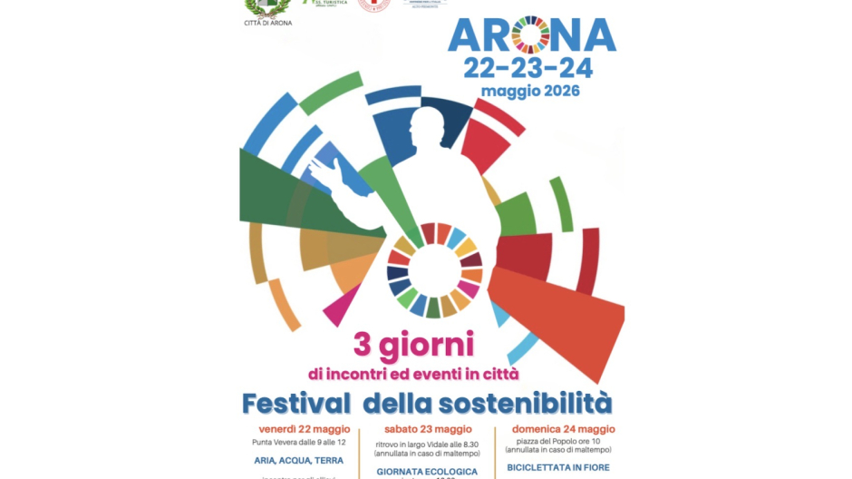 Arona, tre giorni di eventi con il 